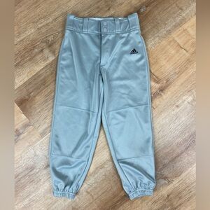Adidas Youth Gray Baseball Pants Size Small
